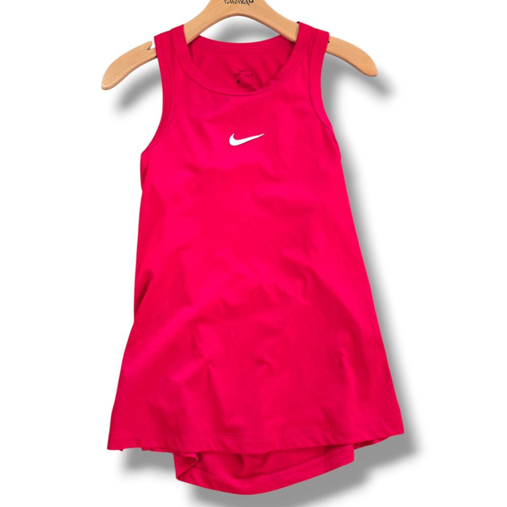 Nike Dri-FIT Red Cut-Out Back Training Tank – Small - Picture 5 of 7